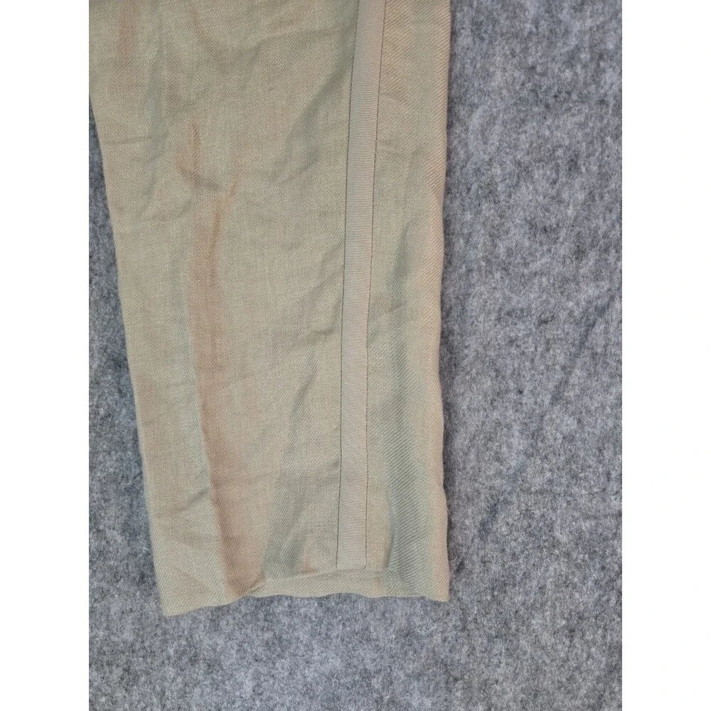 Banana Republic Men's 34x30 Baird McNutt 100% Linen Tuxedo Piping Pants Rare